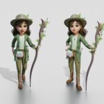 3D Character Design DE